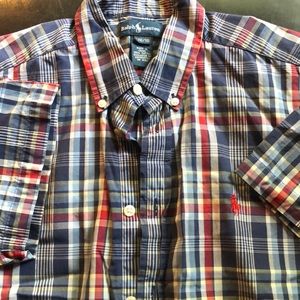 Boys button down Ralph Lauren shirt  L (16/18)